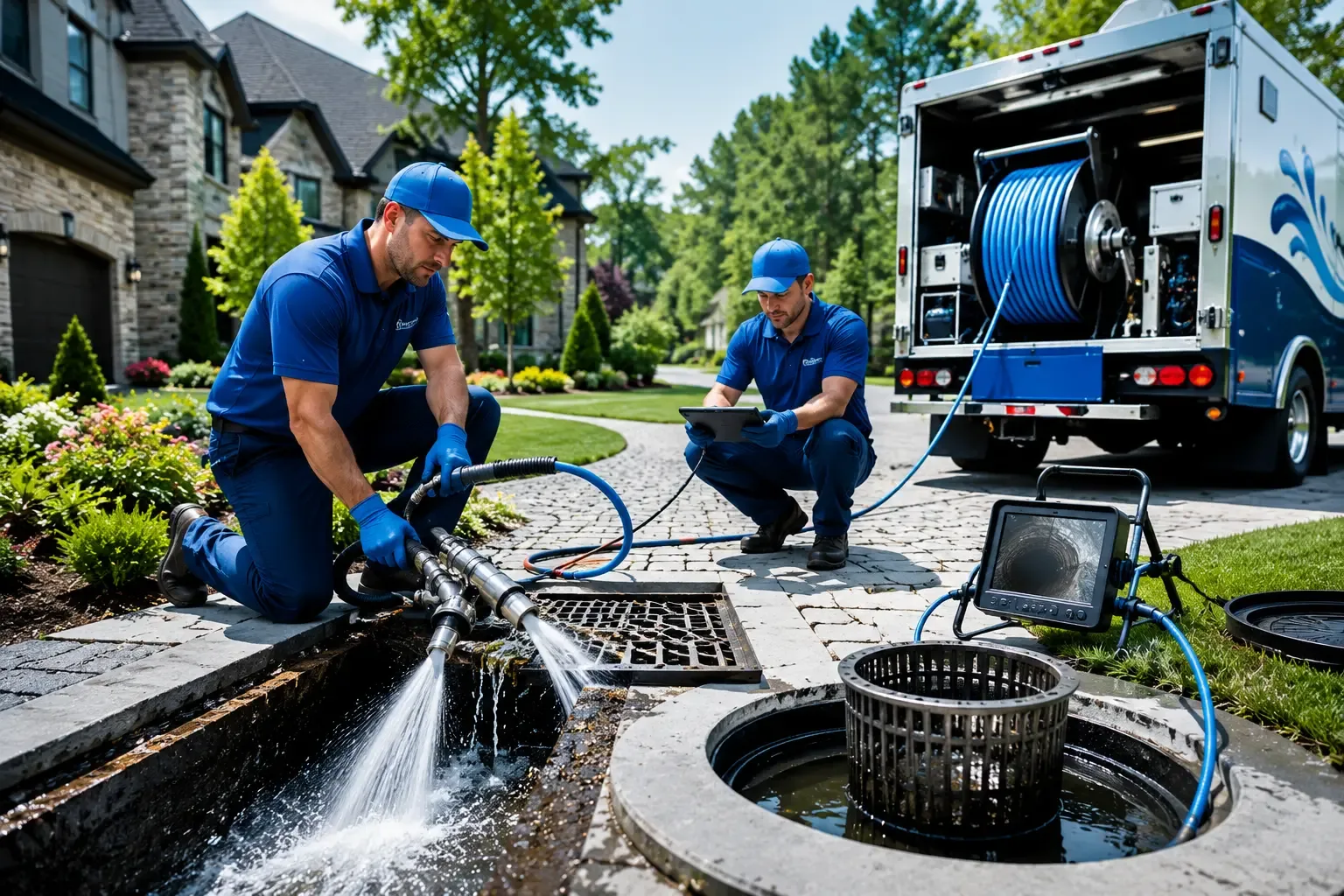 Local outdoor drain cleaning professionals in Fargo, ND
